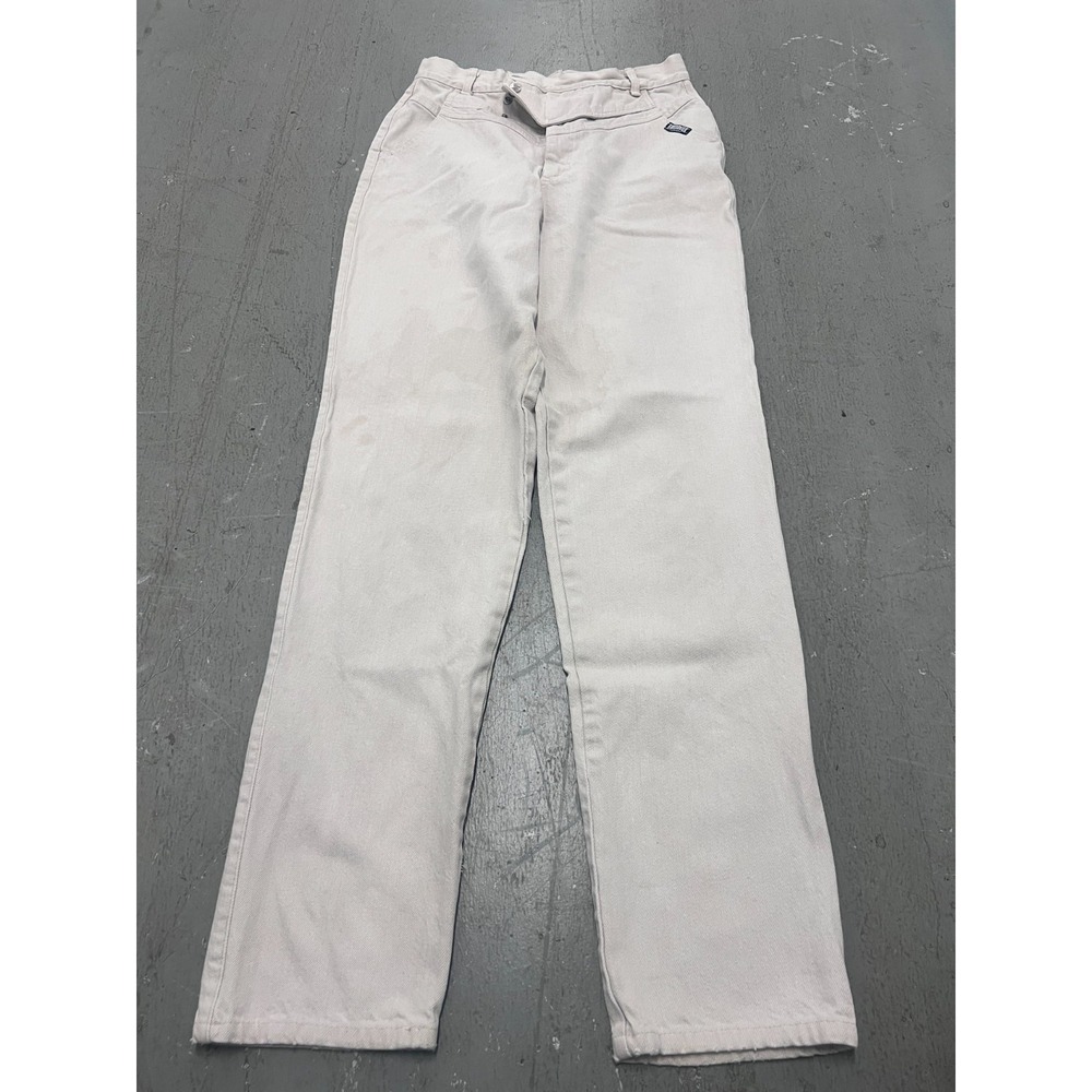 Vintage Roughrider by Circle T Jeans Women 30" Waist Beige Denim Western Cowgirl